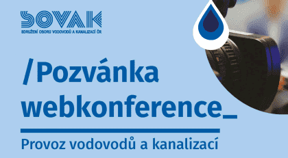 19. ročník konference Provoz vodovodů a kanalizací