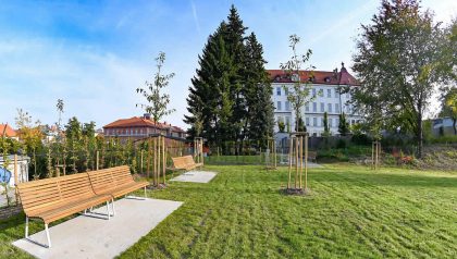Nový park na Kraví hoře v Brně