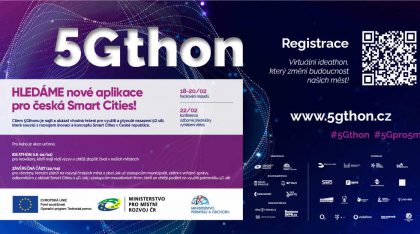 Plzeň podporuje chytrá řešení s využitím potenciálu 5G sítí, spoluorganizuje 5Gthon