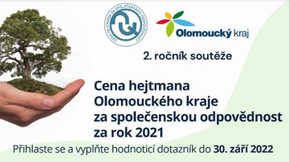 Olomoucký kraj spouští Cenu hejtmana za společenskou zodpovědnost
