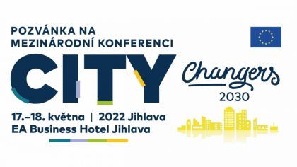 Pozvánka na konferenci City Changers v Jihlavě