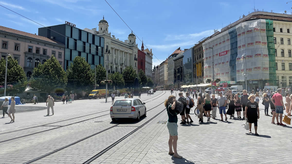 Brno chce zklidnit pěší zónu