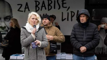 Volby 2020: Babiš rozjel kampaň za obžalovanou Nagyovou