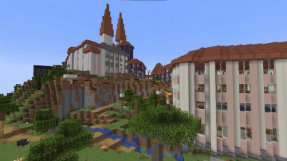Brno v kostce: Reálný svět města je v globální hře Minecraft