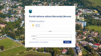 Lidé z Moravského Berouna už nemusí chodit pro formuláře na úřad