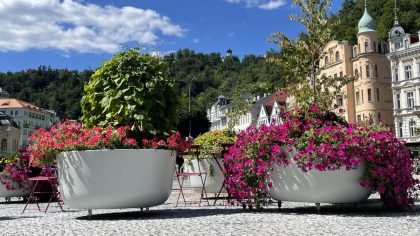 Trvanlivé květináče pro města a obce