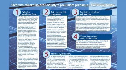 MPO zveřejnilo manuál na ochranu zákazníků proti nekalým praktikám při nákupu fotovoltaiky