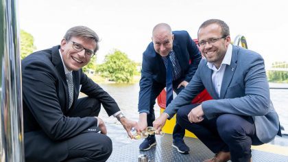 V Kolíně se otevírá nové veřejné přístaviště pro osobní lodní dopravu