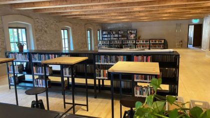 Barokní mlýn v Libni ožívá Knihovna a kavárna ve Velkém mlýně zahajují provoz 