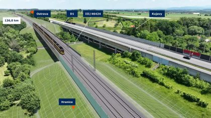 Správa železnic spustila další on-line geografický informační systém (GIS) pro vysokorychlostní tratě 