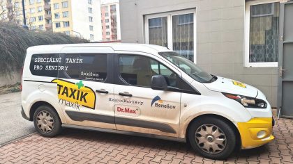 Taxík Maxík v Benešově jezdí už šest let