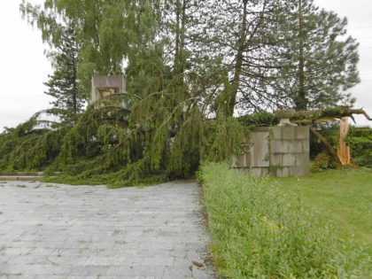 V Českých Budějovicích odstraňují následky vichřice
