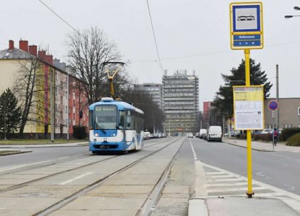 Nová tramvajová trať v Ostravě